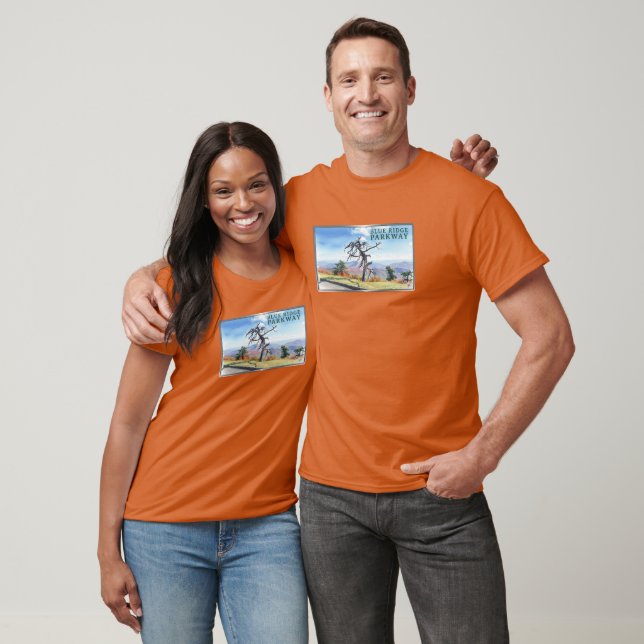 Camiseta Blue Ridge Parkway BRP (Unisexo)