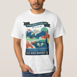 Camiseta Blue Ridge Parkway Nature Poetry T-Shirt