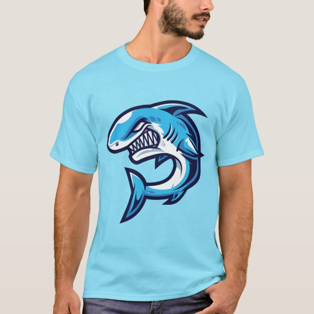 Camiseta Blue Shark (Anverso)