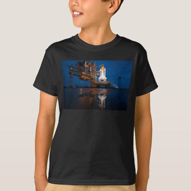 Camiseta Blue Sky for Space Shuttle Atlantis Launch (Anverso)