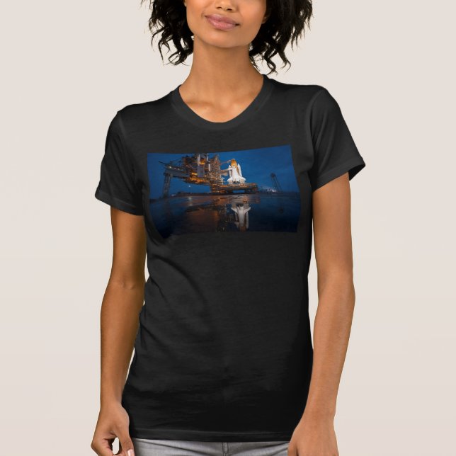 Camiseta Blue Sky for Space Shuttle Atlantis Launch (Anverso)