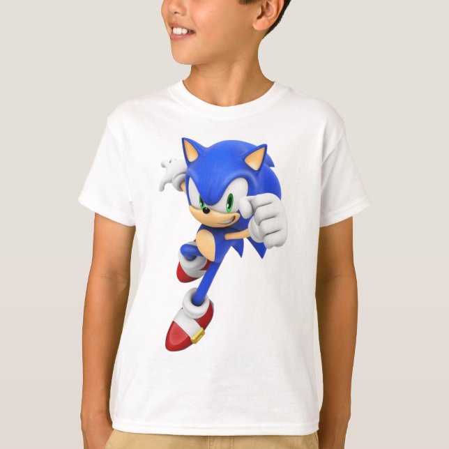 Camiseta Blue Sonic (Anverso)