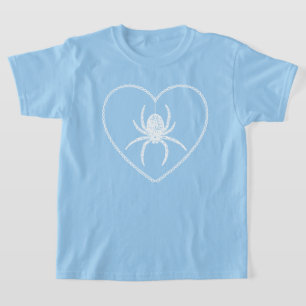 Camiseta Blue Spider Heart