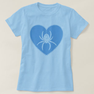 Camiseta Blue Spider Heart