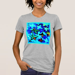 Camiseta Blue Starry Night Sky. ¡Hazte con una en Zazzle