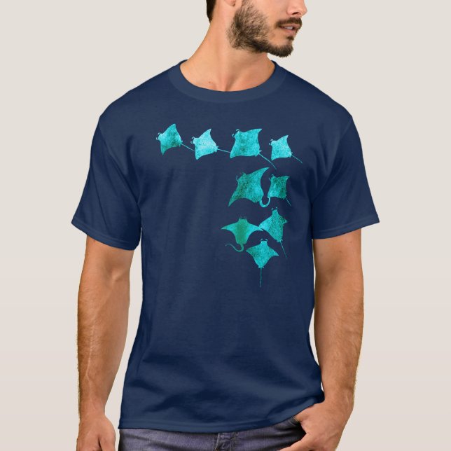 Camiseta Blue Stingrays (Anverso)