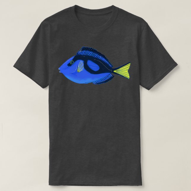Camiseta Blue Tang (Diseño del anverso)
