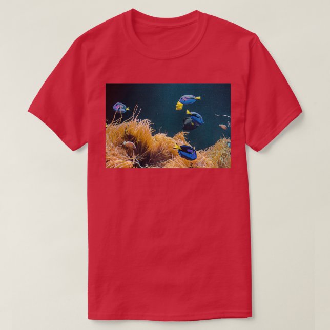 Camiseta Blue Tang Classic TShirt (Diseño del anverso)