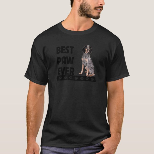 Camiseta Blue Tick Coonhound Dad Dad  (Anverso)