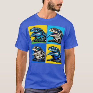 Camiseta Blue Tongue Skink Art Guay Lizard