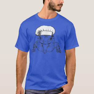 Camiseta Blue Tongued Skink Lizard Cocina divertida