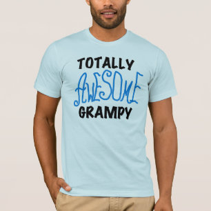 Camiseta Blue Totalmente Awesome Grampy Tshirts y regalos