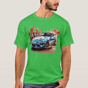 Camiseta Blue Toyota Supra Mk4