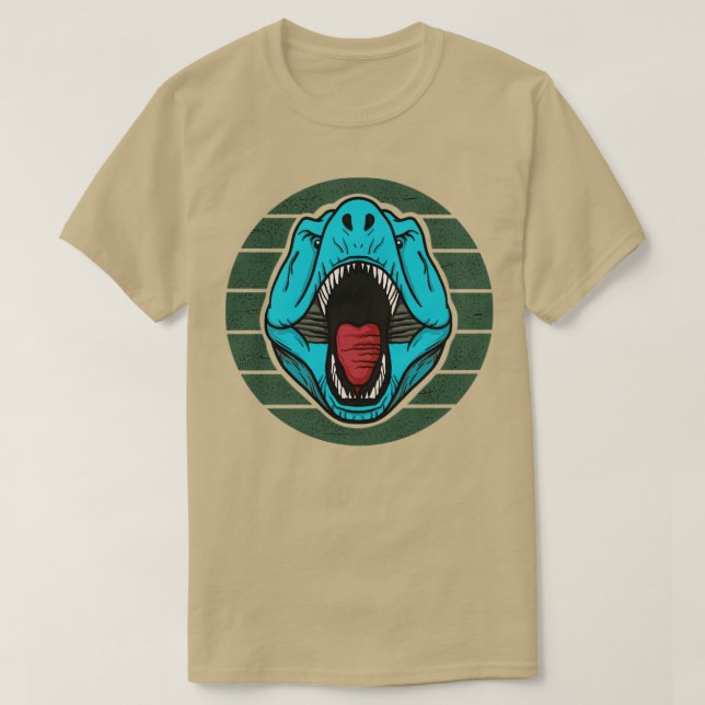 Camiseta Blue TRex (Diseño del anverso)