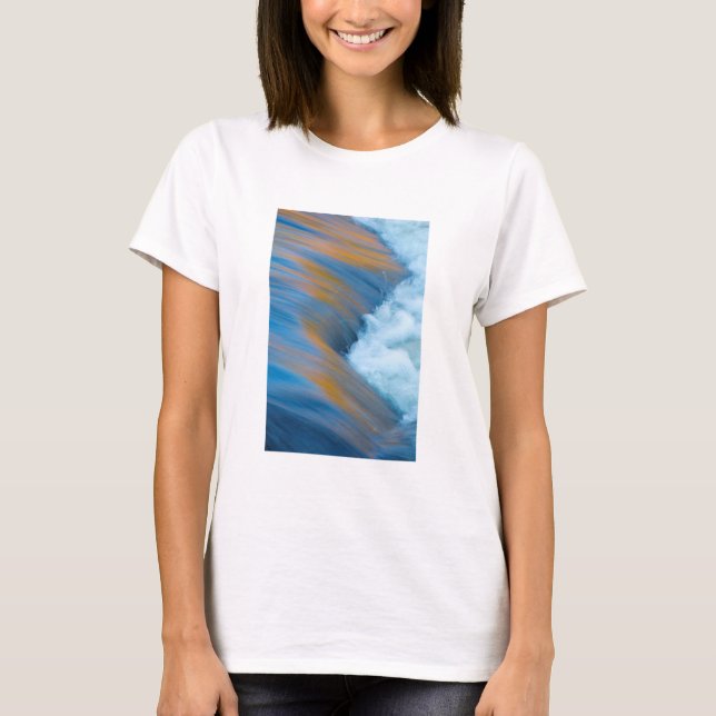 Camiseta Blue water abstract, Canada (Anverso)