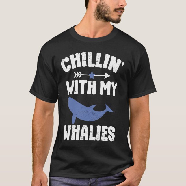Camiseta Blue whale watching cetacean  1 (Anverso)