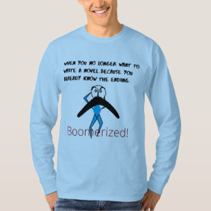 Camiseta Blue 'Ya Know' Basic Long Sleeve Boomeranged
