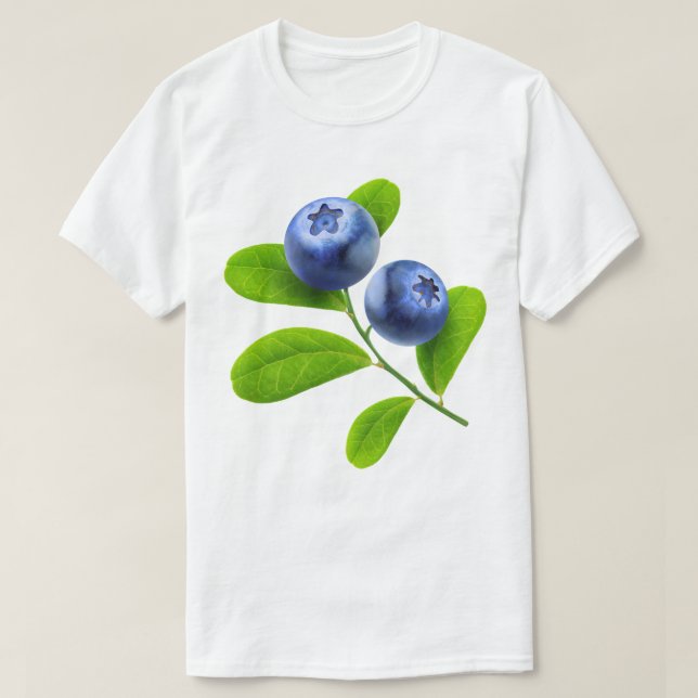 Camiseta Blueberries (Diseño del anverso)