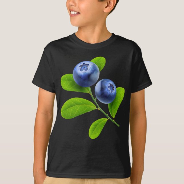 Camiseta Blueberries (Anverso)