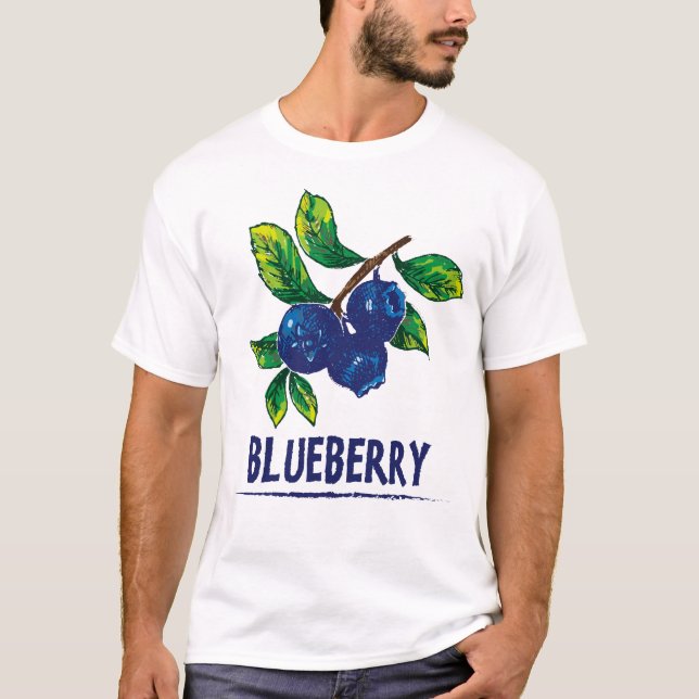 CAMISETA BLUEBERRY (Anverso)