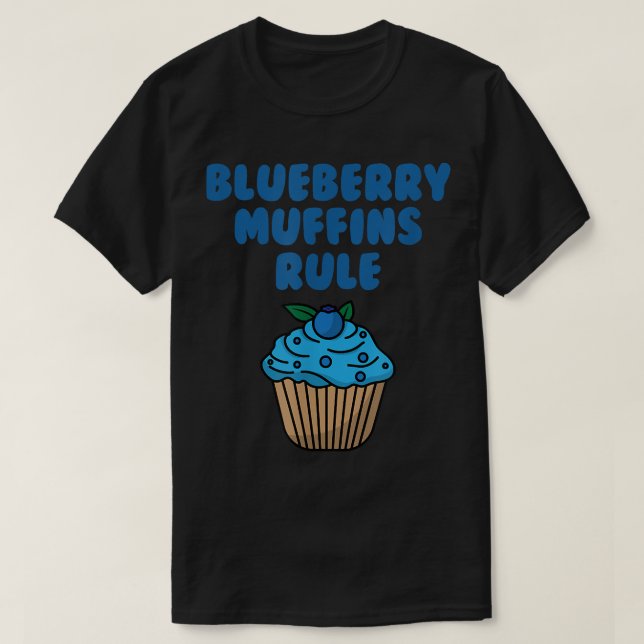 Camiseta Blueberry Muffins Cute Blueberries Eater Berry Lov (Diseño del anverso)