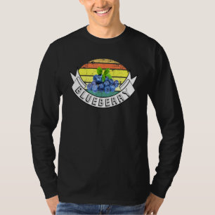 Camiseta Blueberry Sunset Retro Vintage