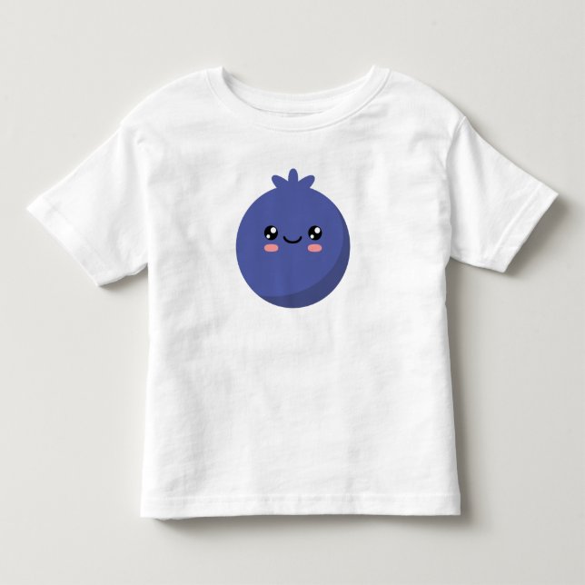 Camiseta Blueberry Toddler (Anverso)