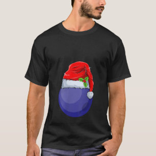 Camiseta Blueberry Wearing Santa Hat Xmas Blueberry Lover C
