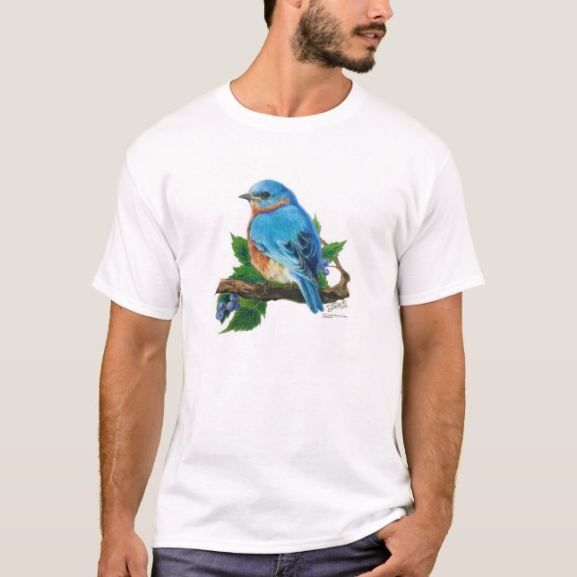 Camiseta Bluebird de la baya (Anverso)