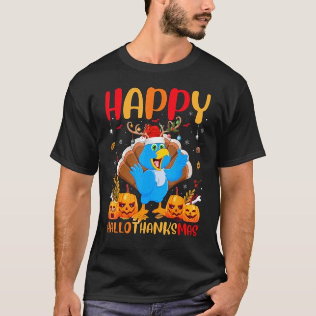 Camiseta Bluebird  Happy Bluebird Hellothanksmas (Anverso)