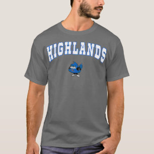 Camiseta Bluebirds de la escuela secundaria Highlands