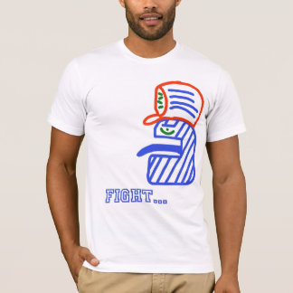 Camiseta blueface, lucha.