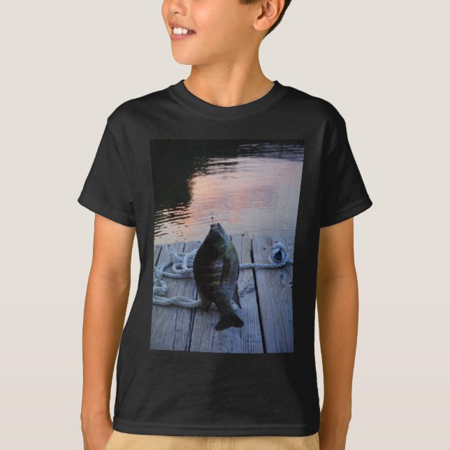 Camiseta Bluegill al atardecer Lago Arrowhead (Anverso)