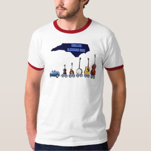 CAMISETA BLUEGRASS BAND-T-SHIRT DE CAROLINA