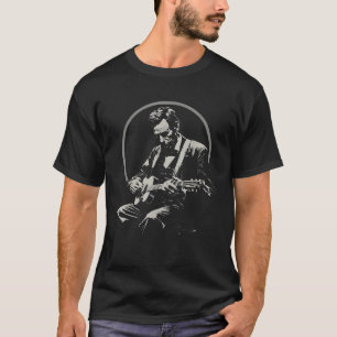 Camiseta Bluegrass Garage Abraham Lincoln Tocando guitarra