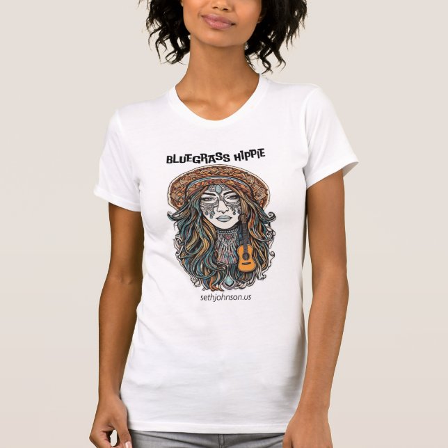 Camiseta Bluegrass Hippie (Anverso)