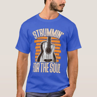 Camiseta Bluegrass Music Strummin' Para El Amante De La Mús