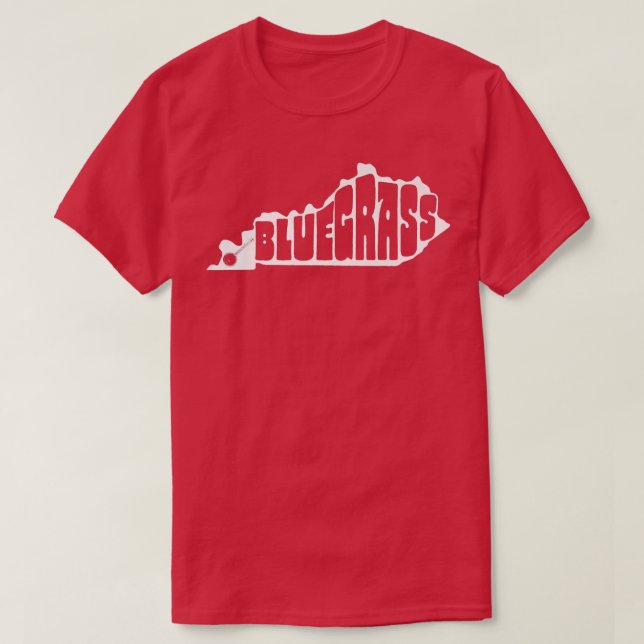 Camiseta Bluegrass State & Commonwealth Of Kentucky Shape M (Diseño del anverso)