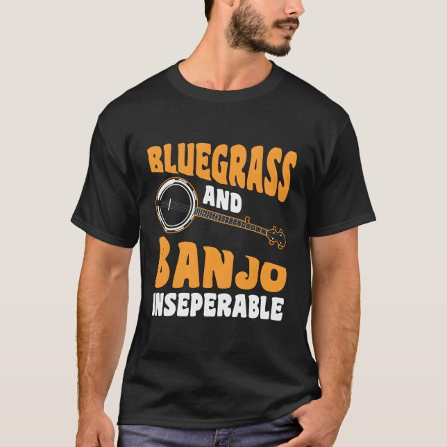 Camiseta Bluegrass Y Banjo Inseperables (Anverso)