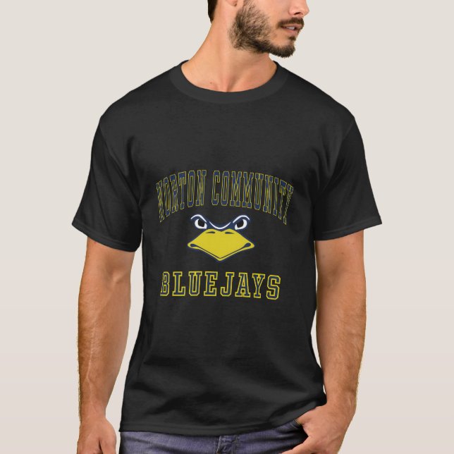 Camiseta Bluejays C1 de Norton Community High School (Anverso)