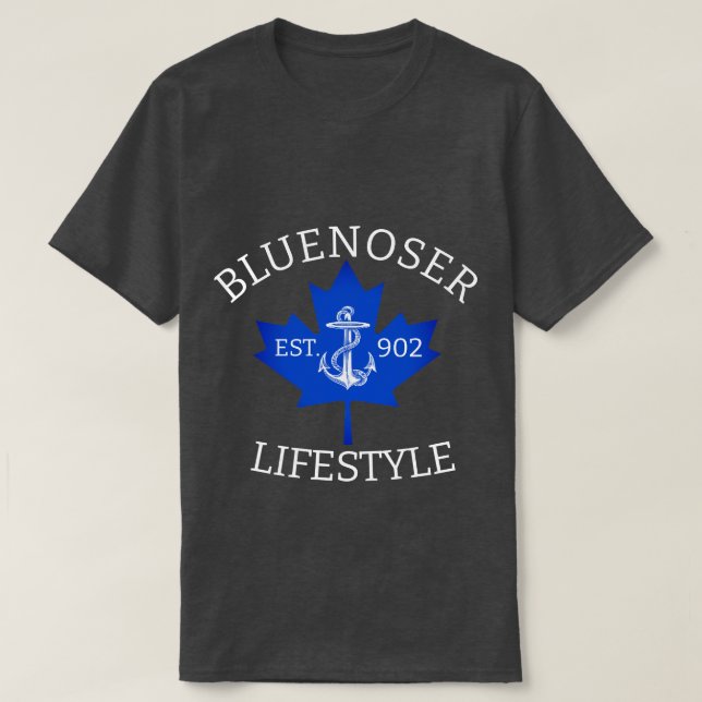 Camiseta Bluenoser Lifestyle Maple leaf 902 Eh! (Diseño del anverso)