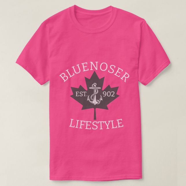 Camiseta Bluenoser Lifestyle Maple leaf 902 Eh! (Diseño del anverso)