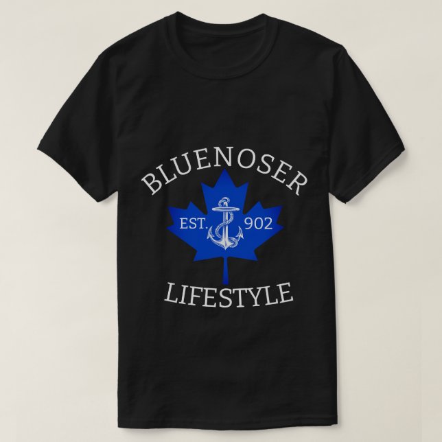 Camiseta Bluenoser Lifestyle Maple leaf 902 Eh! (Diseño del anverso)