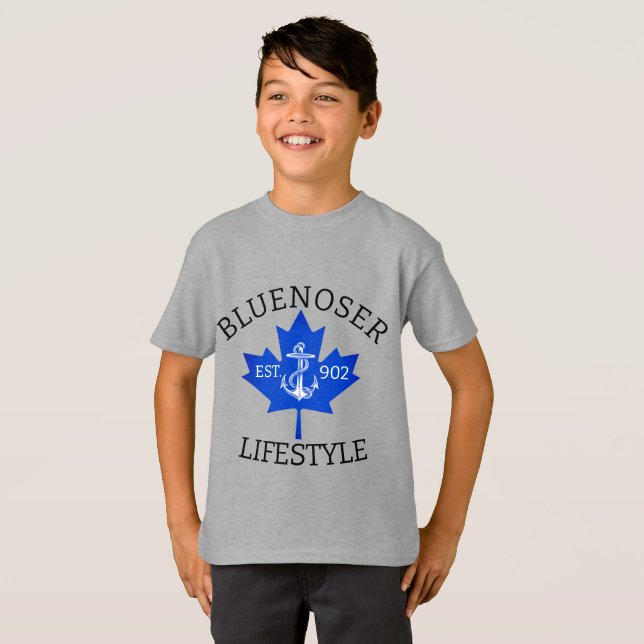 Camiseta Bluenoser Lifestyle Maple leaf 902 Eh! (Anverso completo)