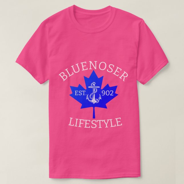 Camiseta Bluenoser Lifestyle Maple leaf 902 Eh! (Diseño del anverso)