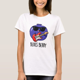 Camiseta Blues Berry Funny Fruit Pun