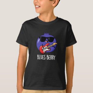 Camiseta Blues Berry Funny Fruit Pun Dark BG