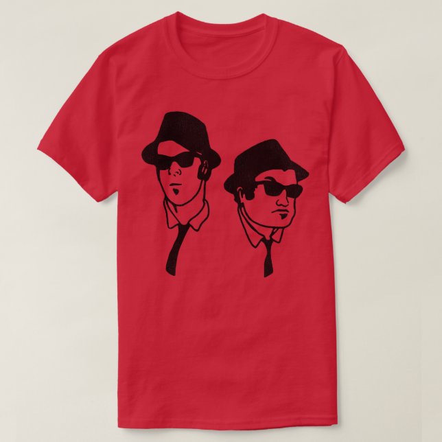 Camiseta Blues Brothers (Diseño del anverso)