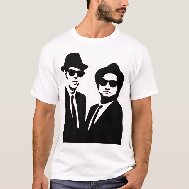 Camiseta Blues Brothers Jake and Elwood (Anverso)
