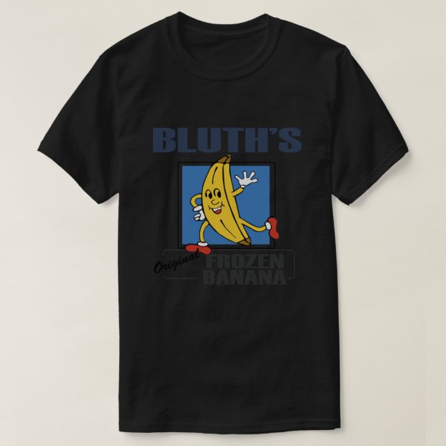 Camiseta Blues congelados pollo de plátano coka coka arrest (Diseño del anverso)